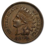 1899 Indian Head Cent AU