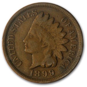 Buy 1899 Indian Head Cent Fine | APMEX