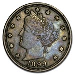 1899 Liberty Head V Nickel XF