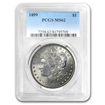 1899 Morgan Dollar MS-62 PCGS