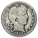 1899-O Barber Quarter AG