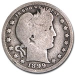 1899-O Barber Quarter Good