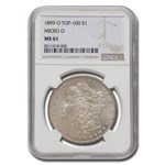 1899-O Morgan Dollar MS-61 NGC (Micro O, Top 100)