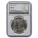 1899-O Morgan Dollar MS-64 NGC (Green Label)