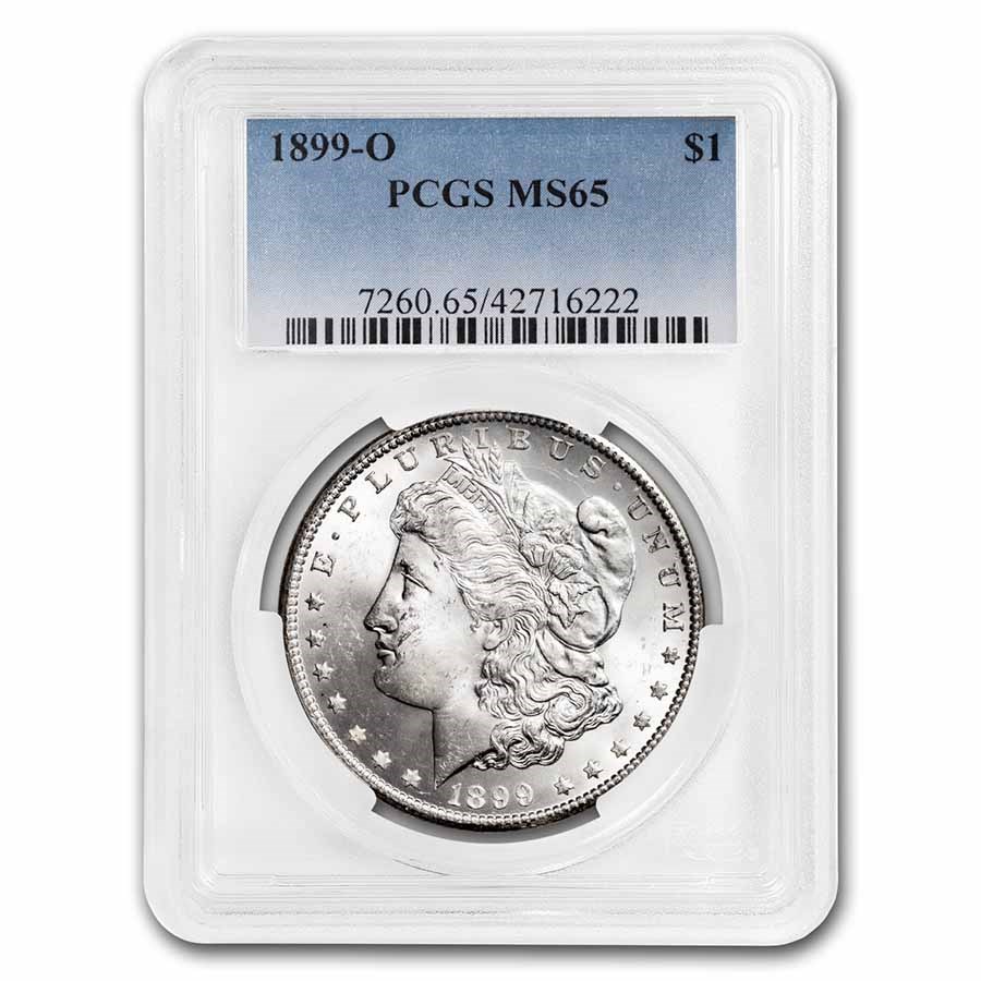 1899-O Morgan Dollar MS-65 PCGS