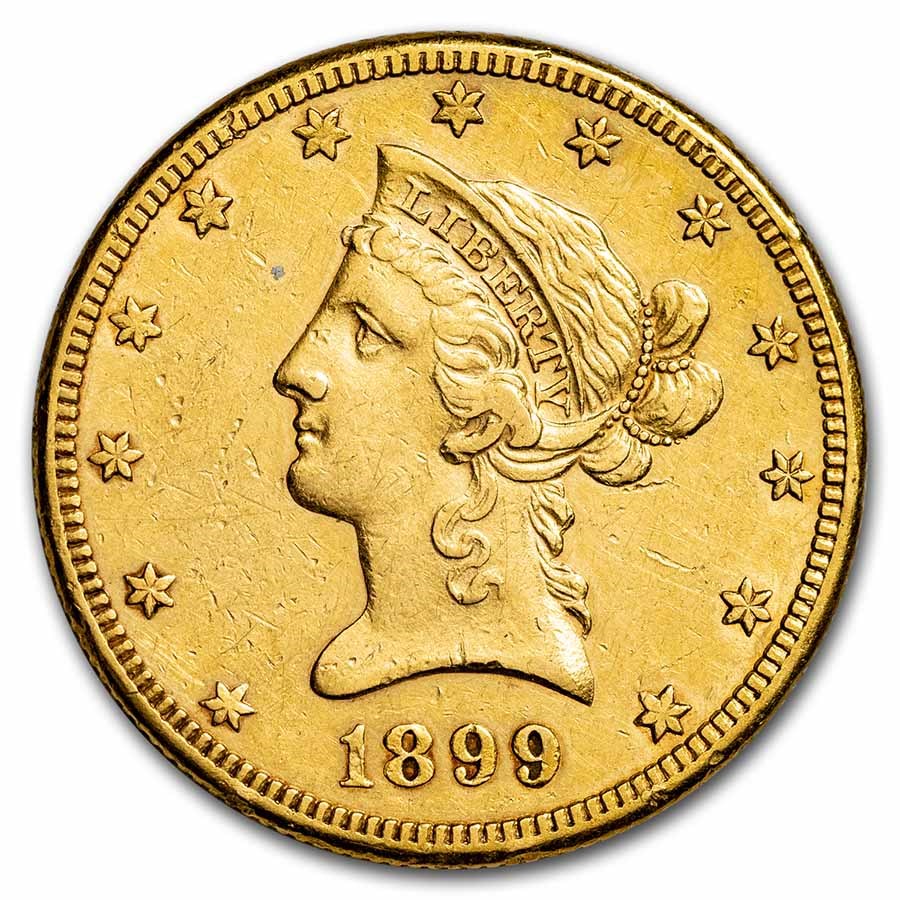 1899-S $10 Liberty Gold Eagle XF