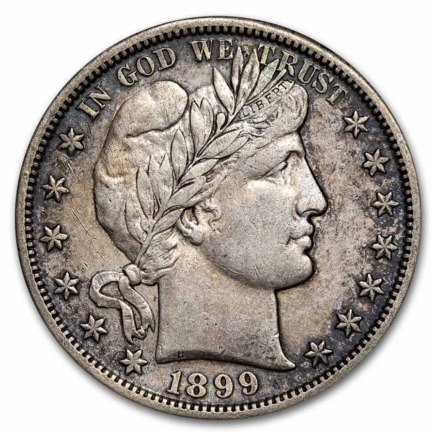 1899-S Barber Half Dollar XF (Details)