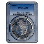 1899-S Morgan Dollar AU-50 PCGS