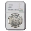 1899-S Morgan Dollar AU-58 NGC