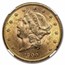 1900 $20 Liberty Gold Double Eagle MS-61 NGC