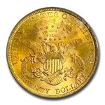 1900 $20 Liberty Gold Double Eagle MS-64 PCGS CAC