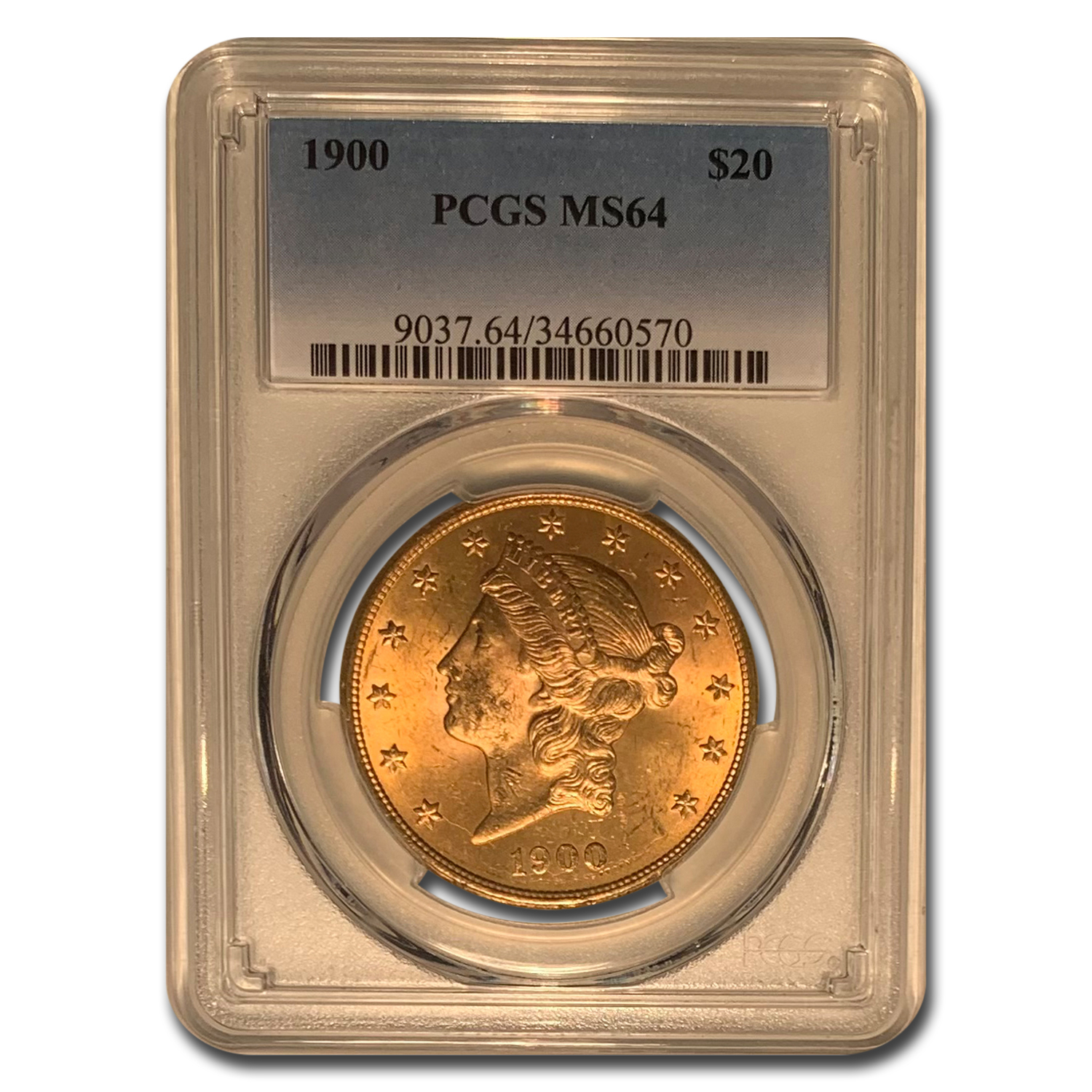 Buy 1900 $20 Liberty Gold Double Eagle MS-64 PCGS | APMEX