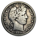 1900 Barber Half Dollar Fine