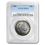 1900 Barber Half Dollar MS-62 PCGS