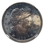 1900 Barber Half Dollar MS-66 NGC