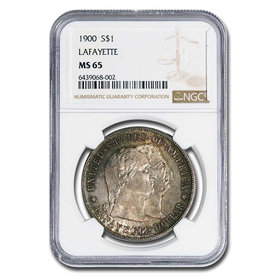 1900 Lafayette Dollar MS-65 NGC