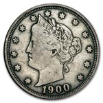 1900 Liberty Head V Nickel Fine