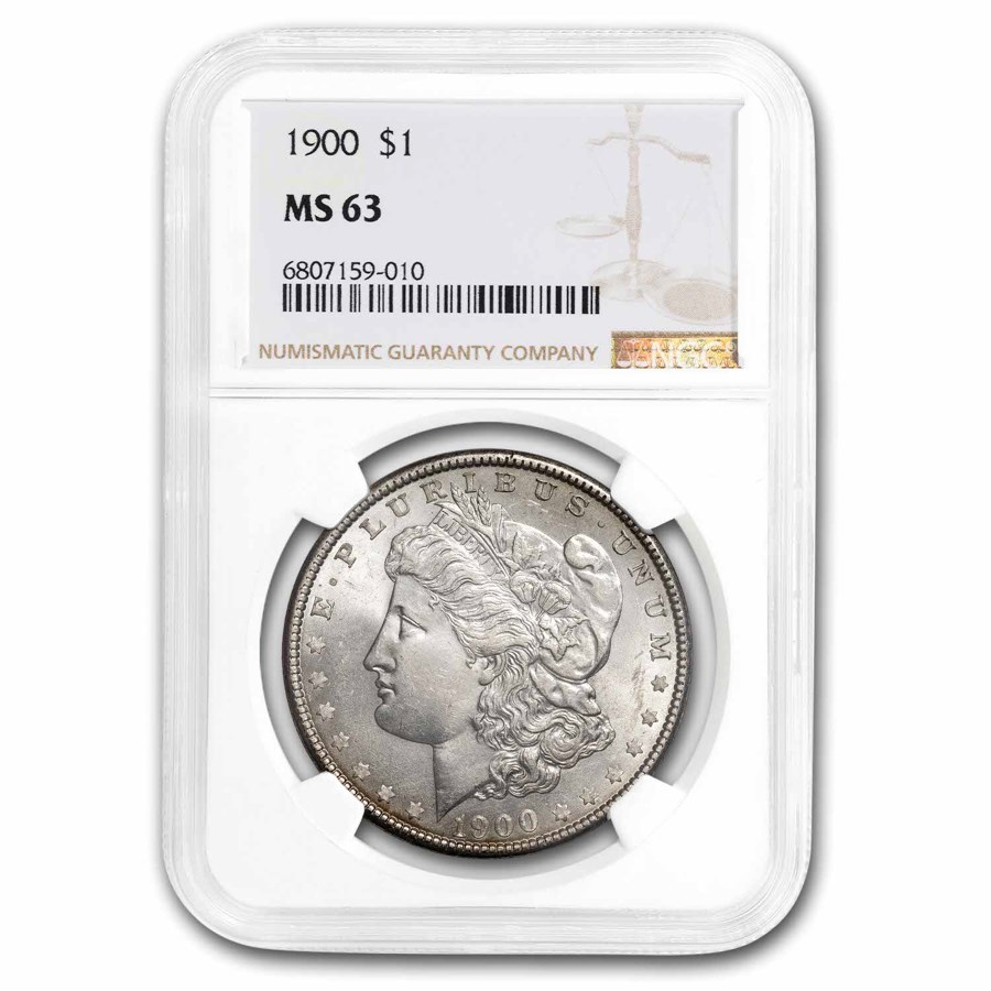 1900 Morgan Dollar MS-63 NGC