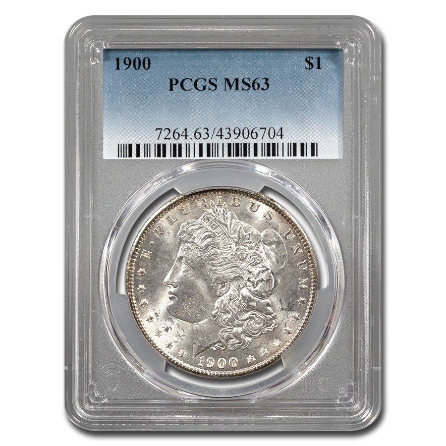 1900 Morgan Dollar MS-63 PCGS