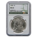 1900 Morgan Dollar MS-64 NGC (Green Label)