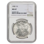 1900 Morgan Dollar MS-67 NGC