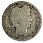 1900-O Barber Quarter Good