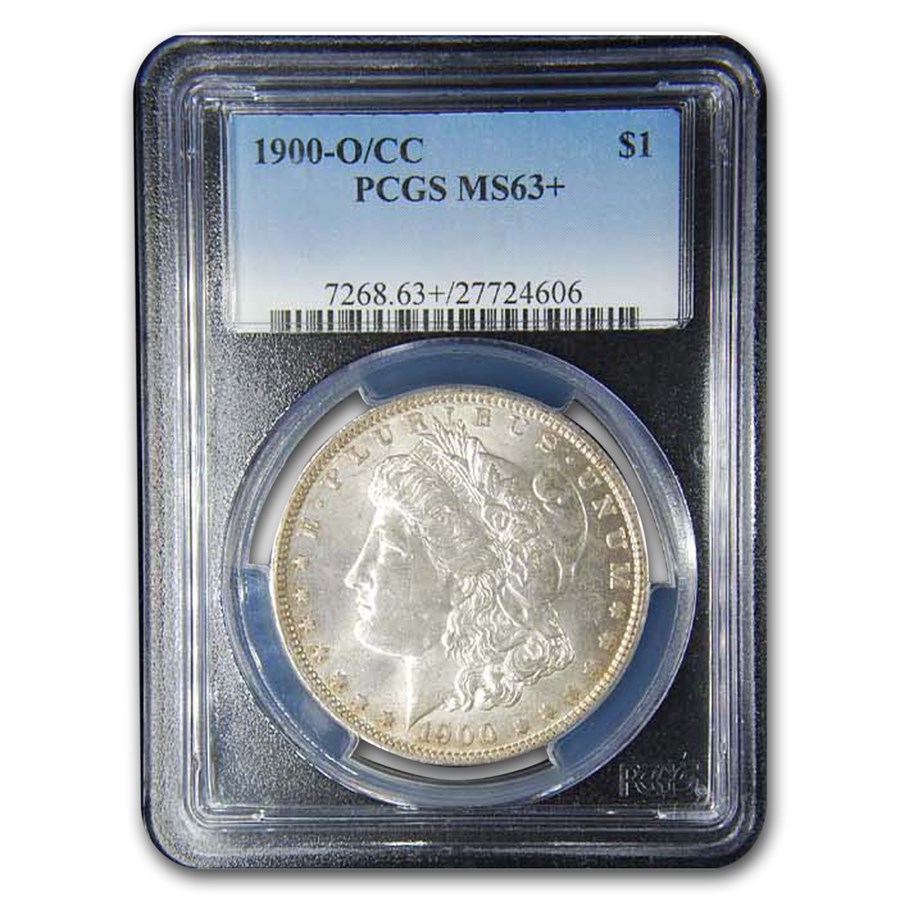 1900-O/CC Morgan Dollar MS-63+ PCGS