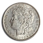 1900-O Morgan Dollar AU-50 PCGS (VAM 29A, Die Break, Top 100)