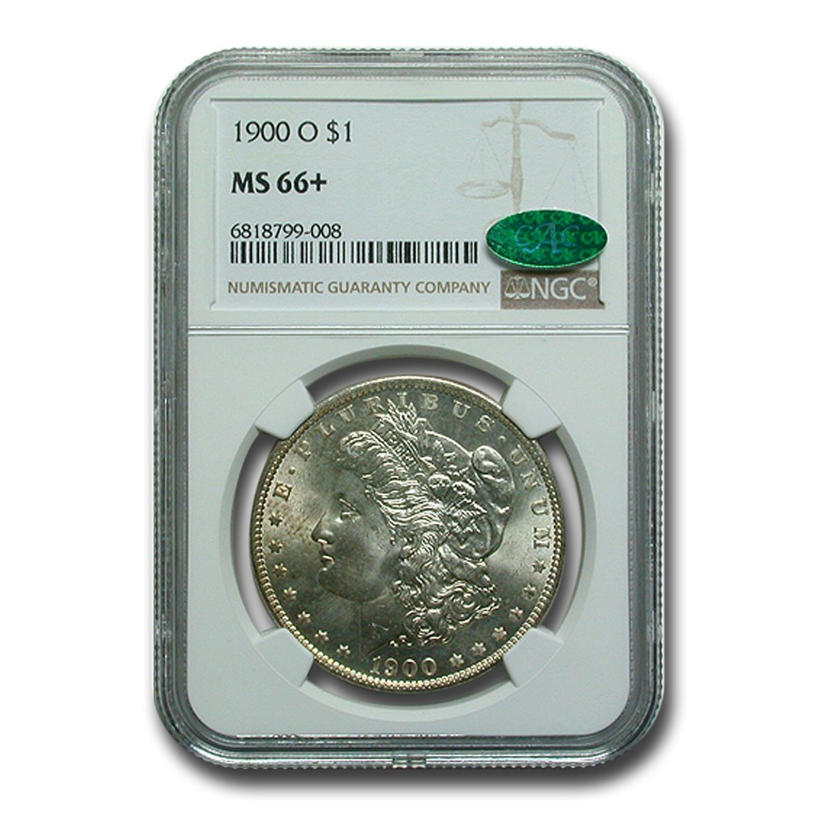 1900-O Morgan Dollar MS-66+ NGC CAC