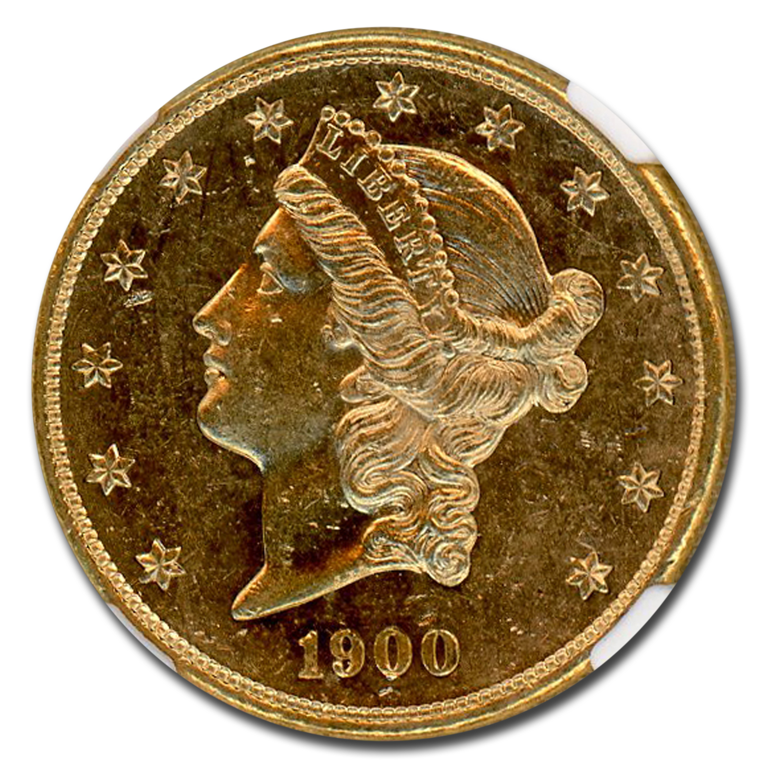 Buy 1900-S $20 Liberty Gold Double Eagle MS-62 NGC (PL) | APMEX