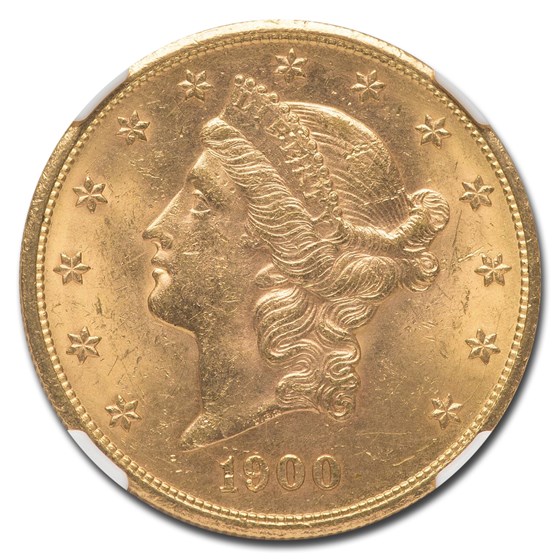 Buy 1900-S $20 Liberty Gold Double Eagle MS-63 NGC | APMEX