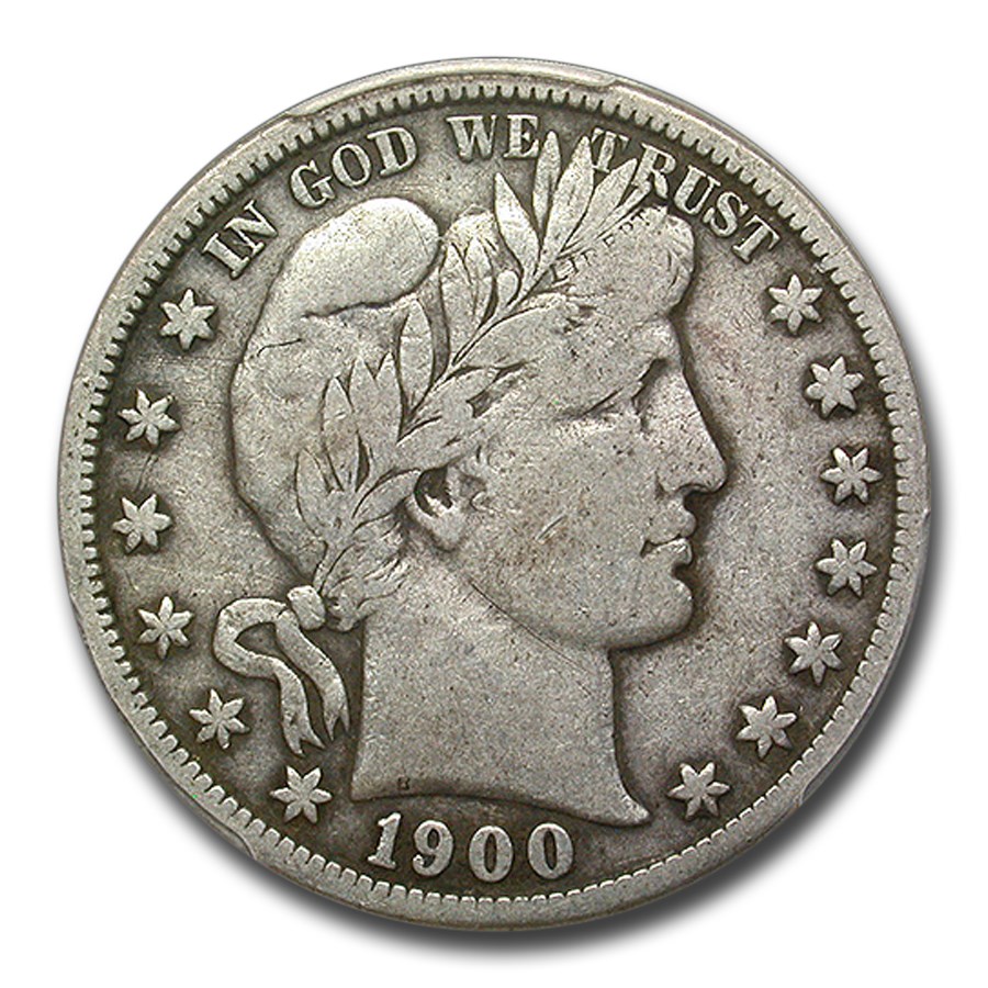 1900-S Barber Half Dollar Fine-15 PCGS