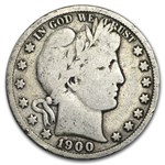 1900-S Barber Half Dollar VG