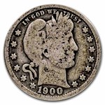 1900-S Barber Quarter AG