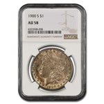 1900-S Morgan Dollar AU-58 NGC