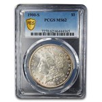 1900-S Morgan Dollar MS-62 PCGS