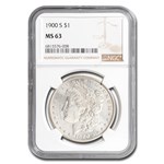 1900-S Morgan Dollar MS-63 NGC