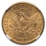 1901/0-S $5 Liberty Gold Half Eagle MS-63 NGC (FS-006)