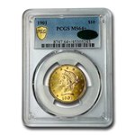 1901 $10 Liberty Gold Eagle MS-64+ PCGS CAC