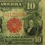 1901 $10 U.S. Note Lewis & Clark/Bison VG (Fr#122)