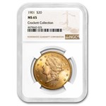 1901 $20 Liberty Gold Double Eagle MS-65 NGC