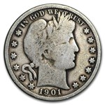 1901 Barber Half Dollar Good