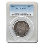 1901 Barber Half Dollar MS-65 PCGS