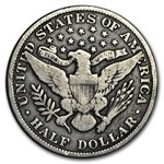 1901 Barber Half Dollar VG