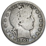 1901 Barber Quarter Good/VG