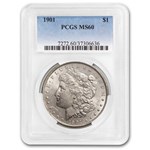 1901 Morgan Dollar MS-60 PCGS