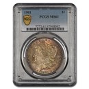 1901 Morgan Dollar MS-61 PCGS