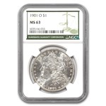 1901-O Morgan Dollar MS-63 NGC (Green Label)