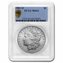 1901-O Morgan Dollar MS-64 PCGS