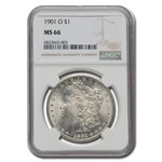 1901-O Morgan Dollar MS-66 NGC